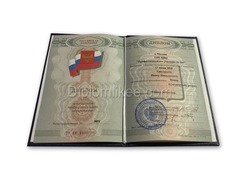 Диплом ПТУ с 2007 по 2013 годы